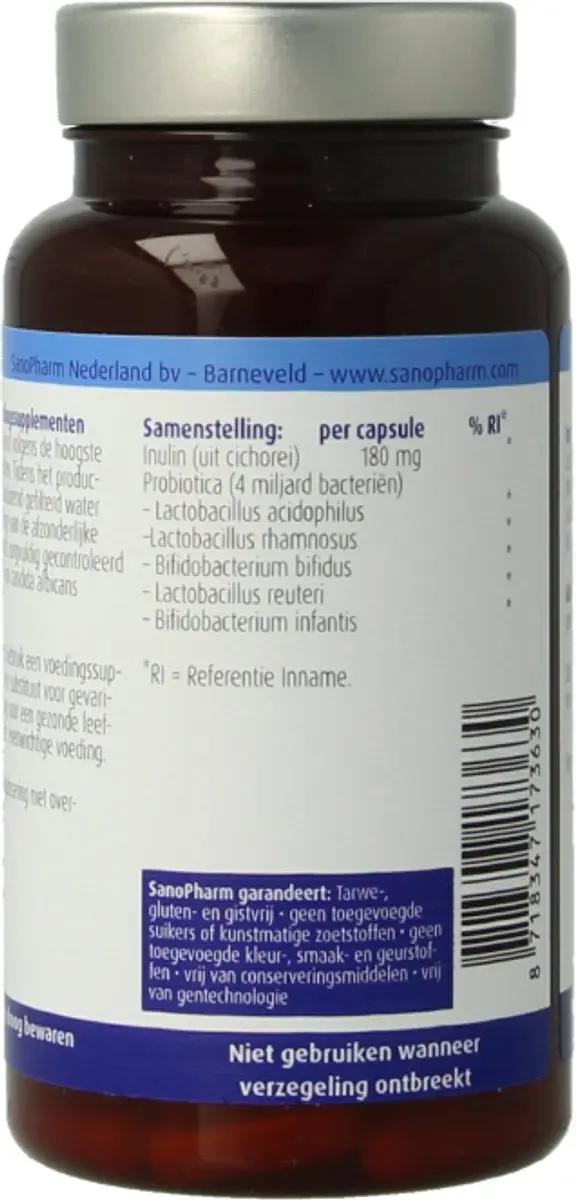 Sanopharm Sanobiotica Elke Dag 30 Capsules