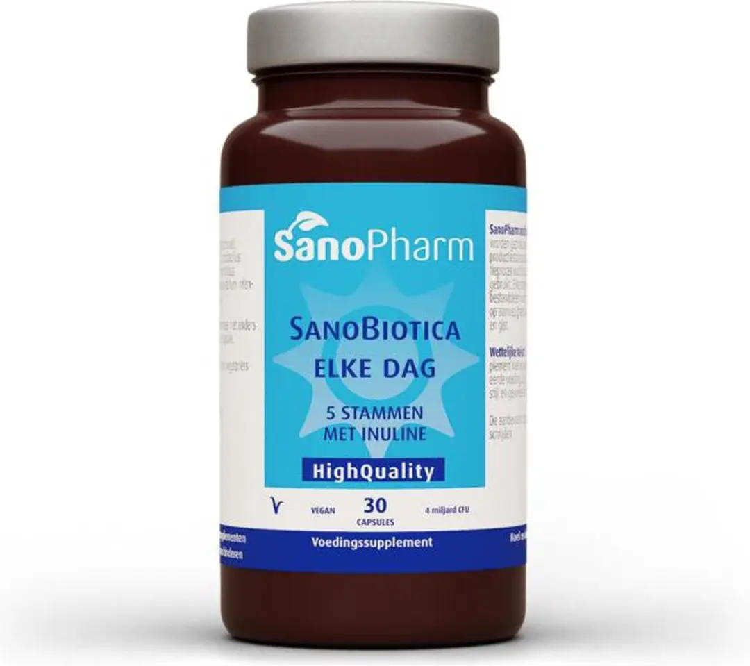 SanoPharm Sanobiotica elke dag 30 Capsules