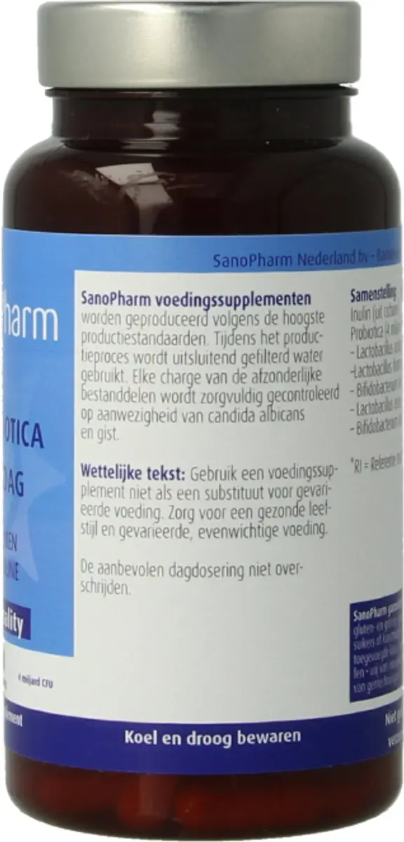 Sanopharm Sanobiotica Elke Dag 30 Capsules