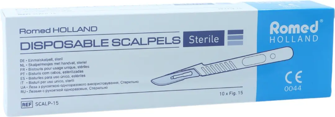 Romed Scalpelmesjes nr.15 - 10 Stuks
