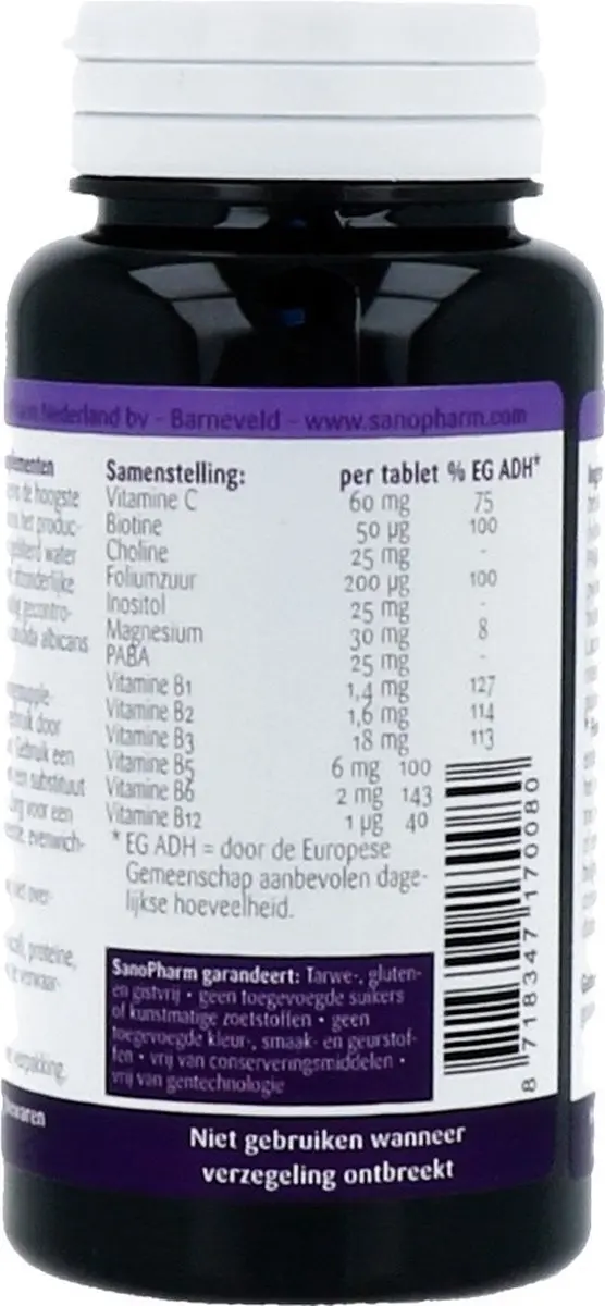 Vit B Complex +C Euro Sp
