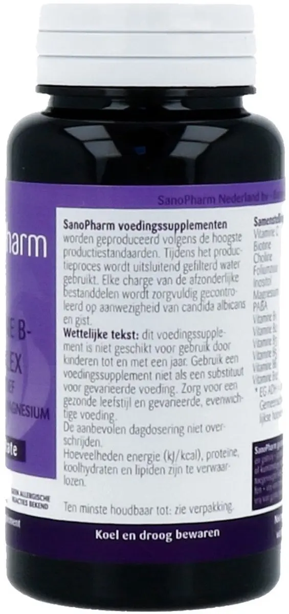 Vit B Complex +C Euro Sp