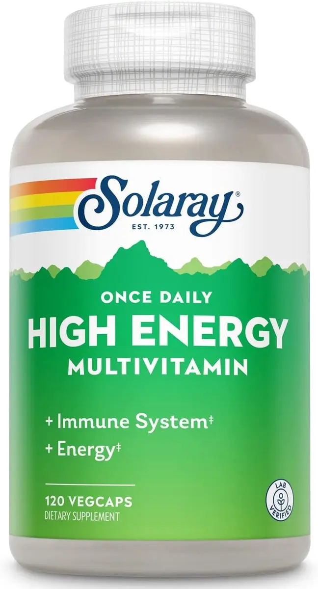 Solaray High Energy Multivitamine 120 VegCaps