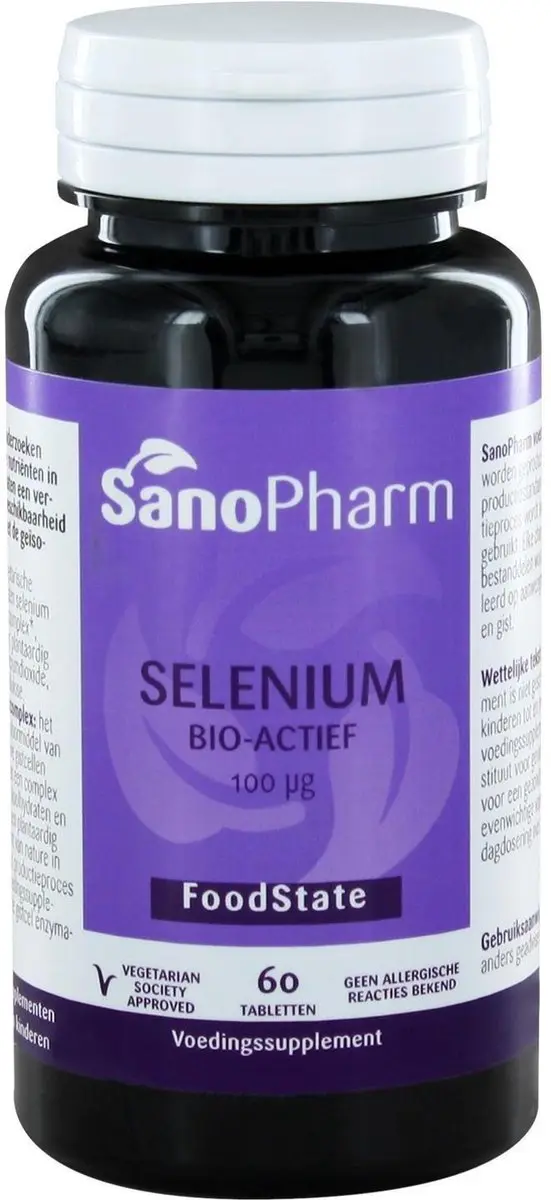Sanopharm FoodState Selenium 200 Mcg - 30 Tabletten