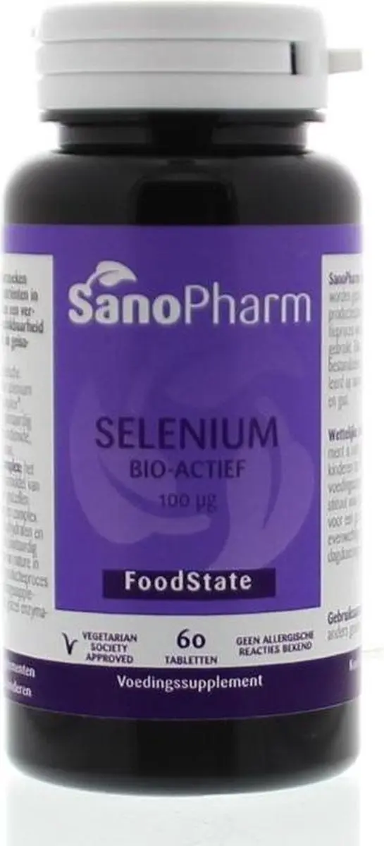 Sanopharm FoodState Selenium 200 Mcg - 30 Tabletten