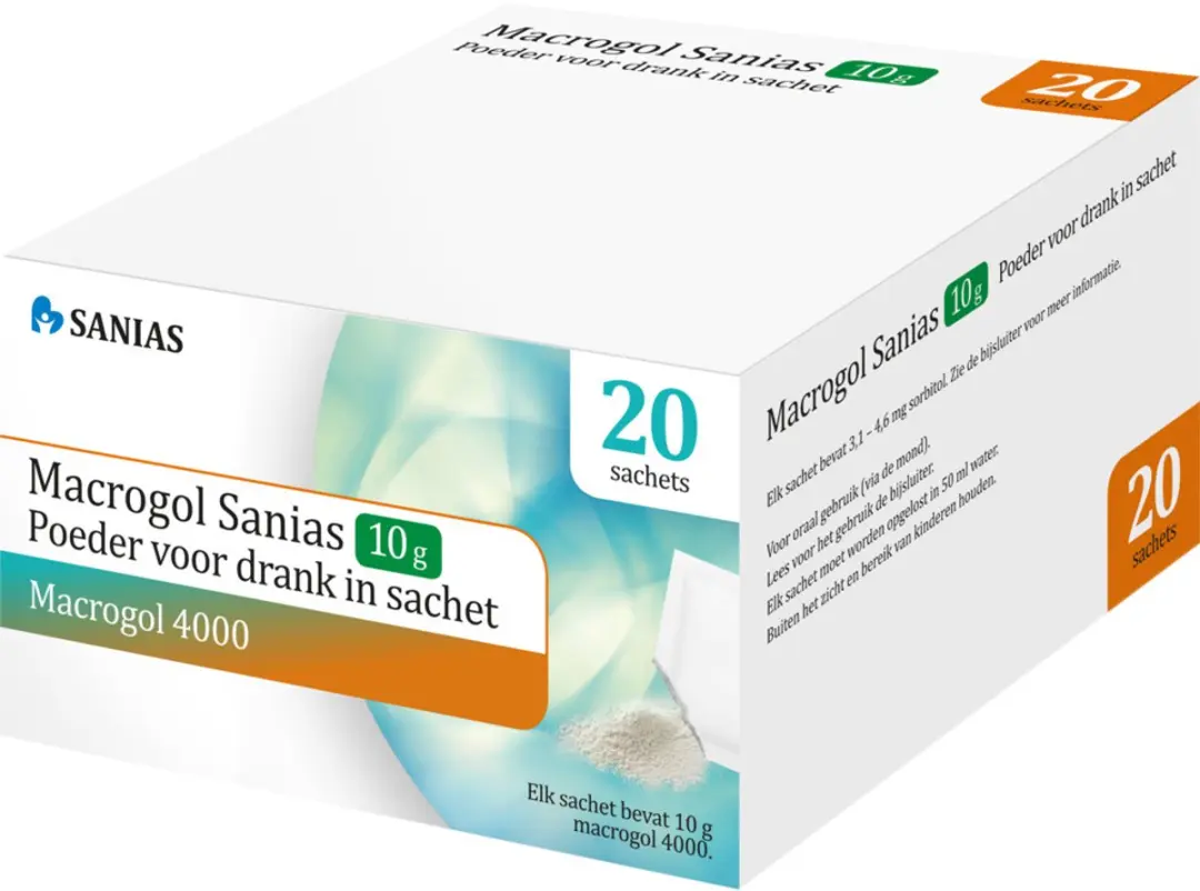 Sanias Marcogol Poeder 10g - 20 Stuks