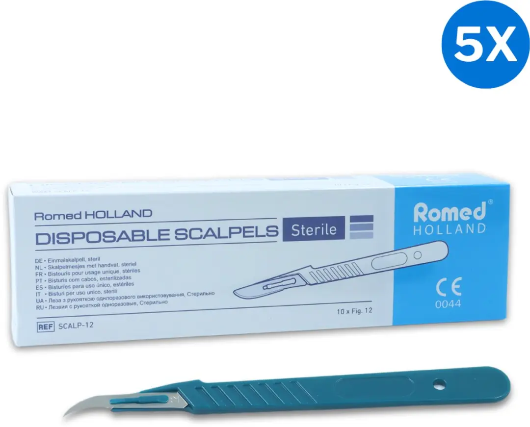 Romed Scalpelmesjes nr.12 - 50 Stuks