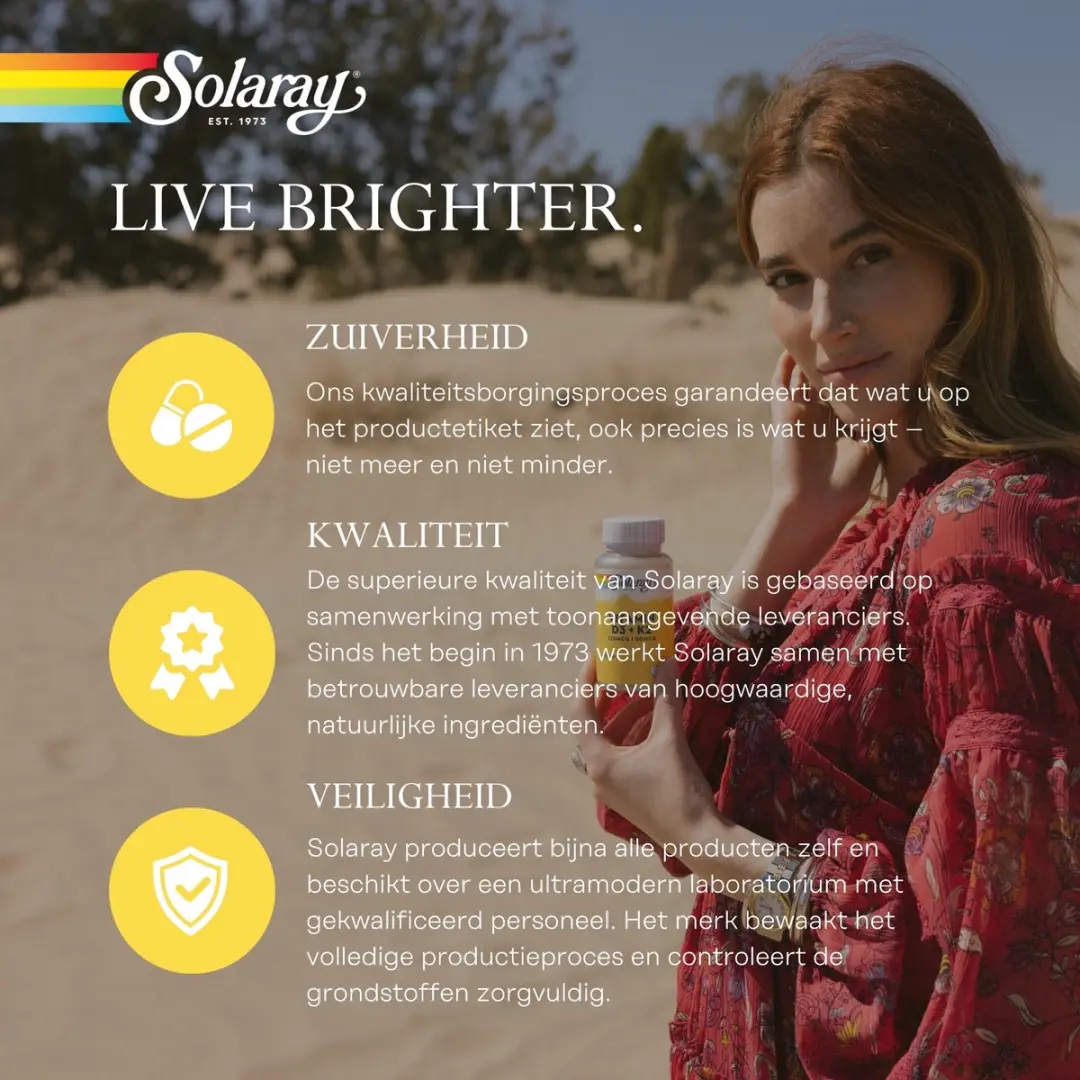 Solaray Zwarte Walnootdoppen 100 Capsules
