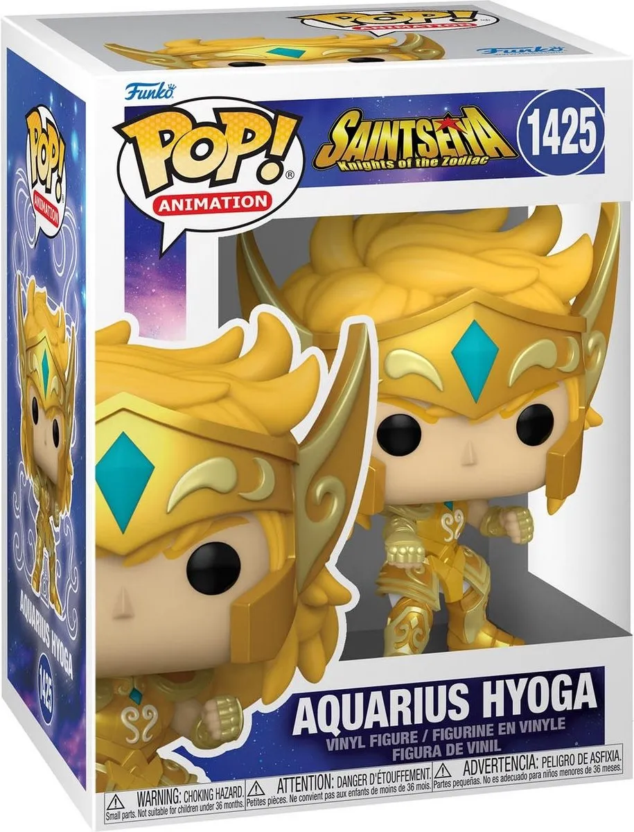 Funko Saint Seiya POP! Gold Aquarius Hyoga
