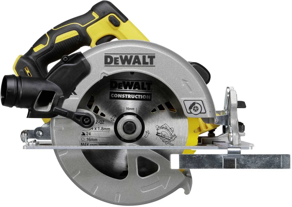 DeWalt DCS570NT 18V Accu Cirkelzaag - 184x16mm 24-tands HM