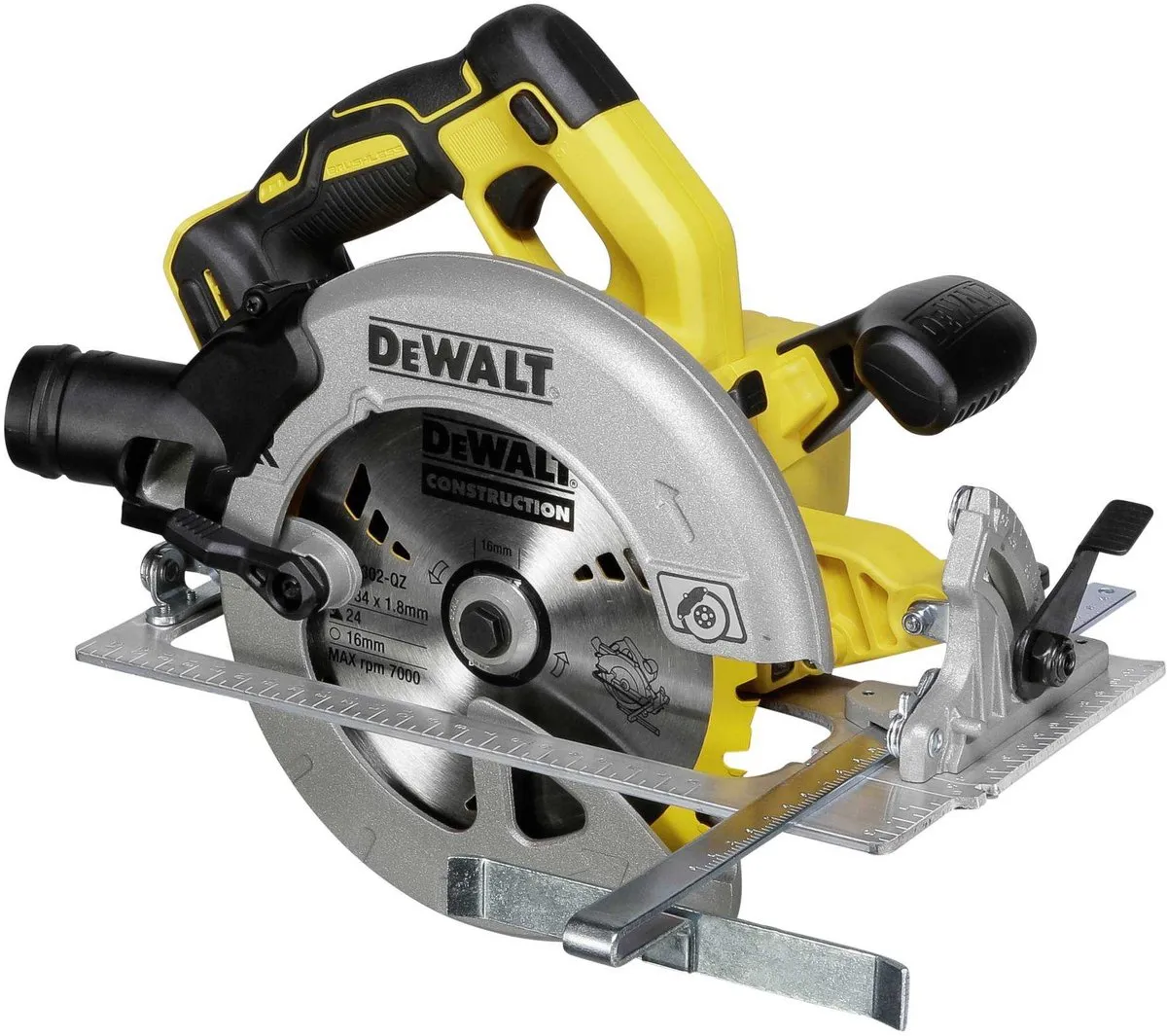 DeWalt DCS570NT 18V Accu Cirkelzaag - 184x16mm 24-tands HM