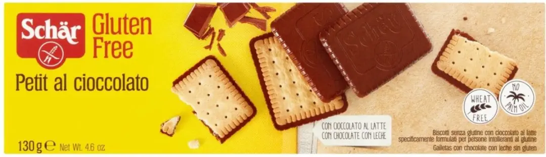 Schar Butterkeks Chocolade 130g