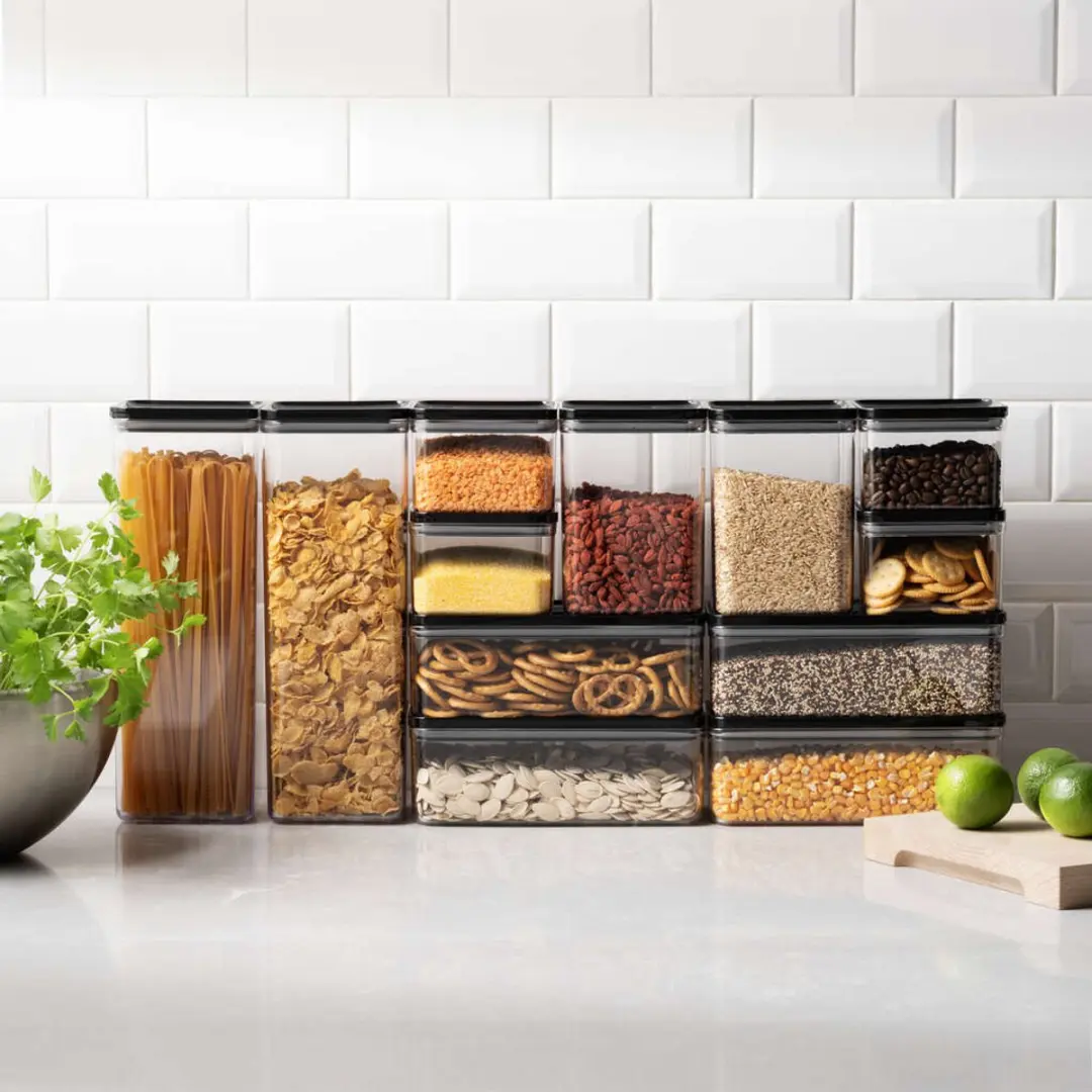 Bodum Canteen Bewaardozen 12 Stuks - Zwart