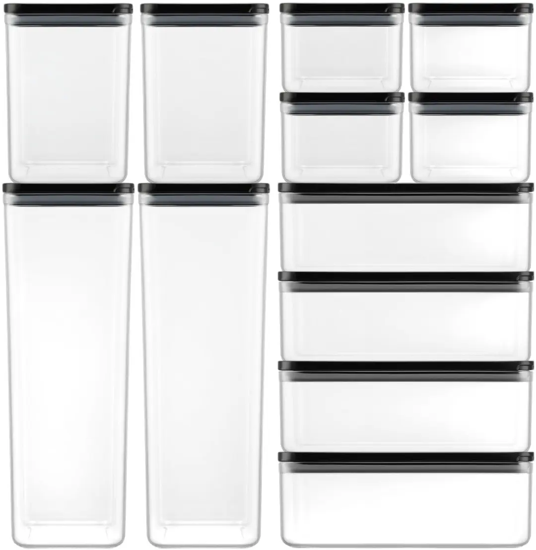 Bodum Canteen Bewaardozen 12 Stuks - Zwart