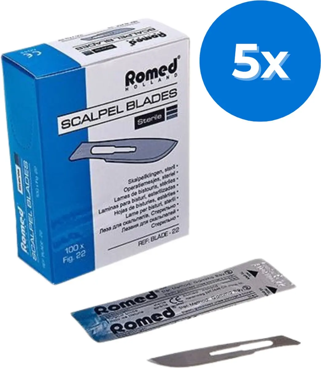 Romed Scalpelmesjes nr. 15 Steriel - 5 Stuks