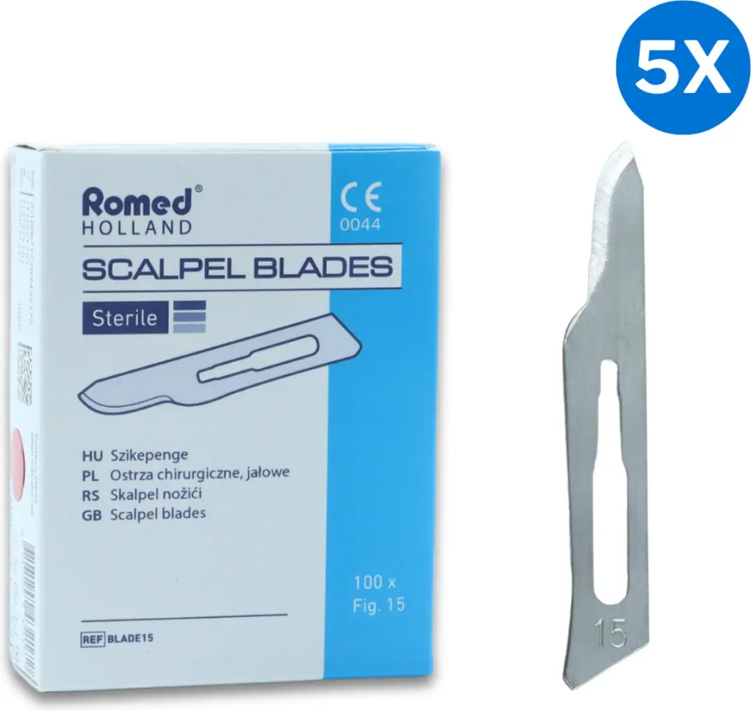 Romed Scalpelmesjes nr. 15 Steriel