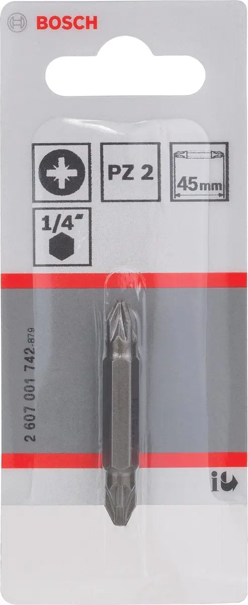 Bosch PZ2 Dubbelbit 2607001742