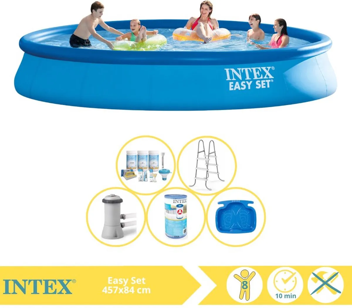 Intex Easy Set Zwembad 457x84cm