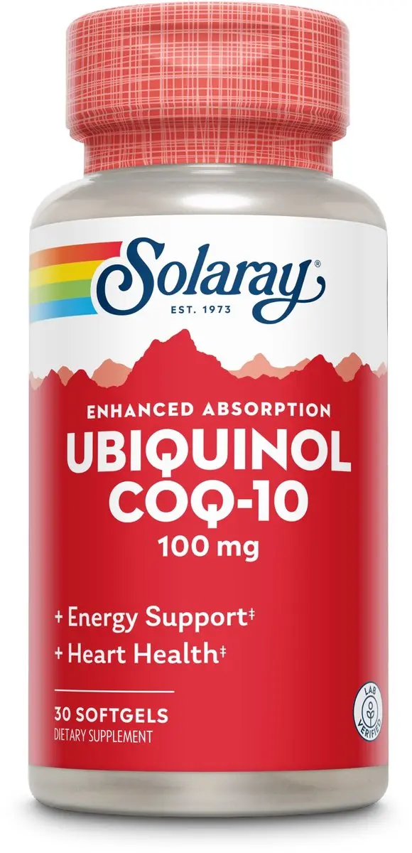 Solaray Ubiquinol Co-Enzym Q10 100mg