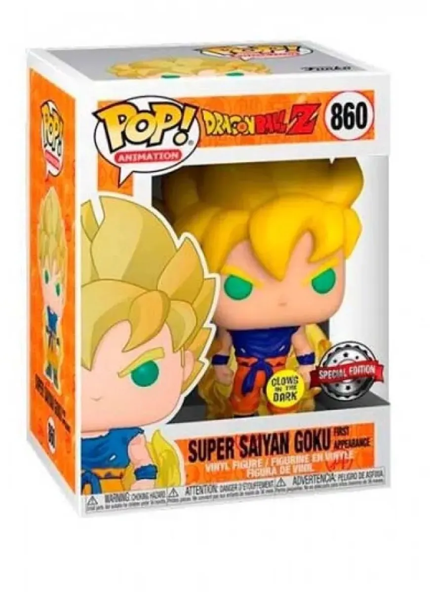 Funko Dragon Ball Z POP! SS Goku - 9cm - Multi