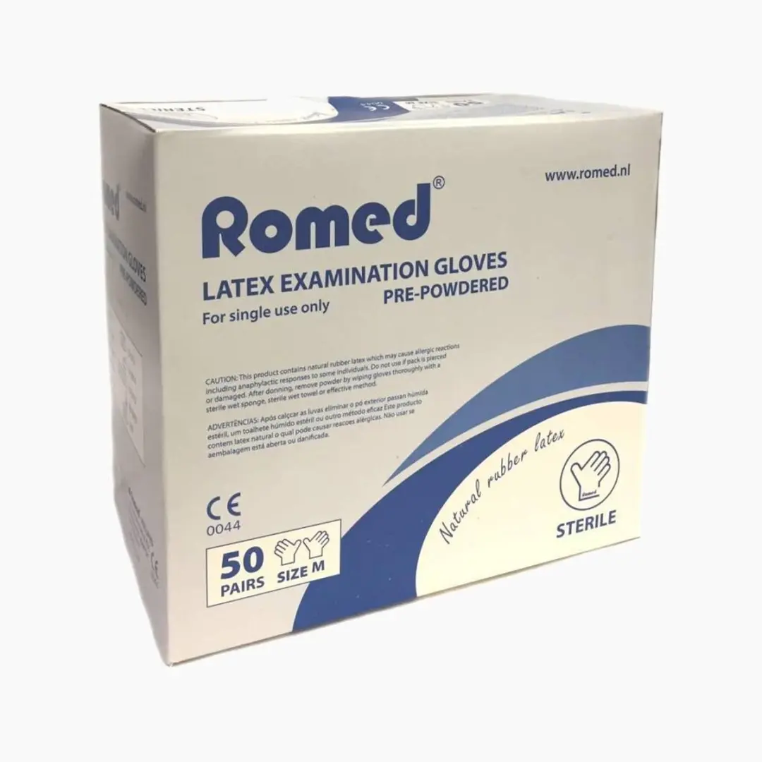 Romed Latex Operatiehandschoenen Maat 6.5 - Steriel - 1 Paar