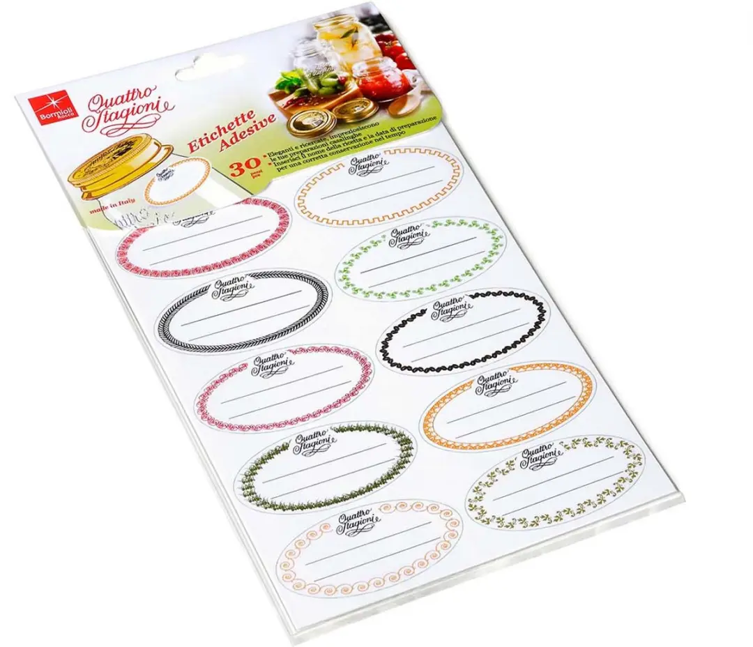 Bormioli Quattro Stagioni Stickers S30