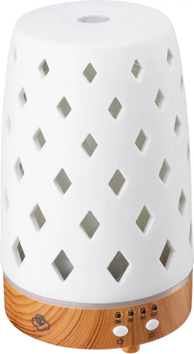 Serene House Diamond White Ultrasonic Diffuser 90ml - Wit