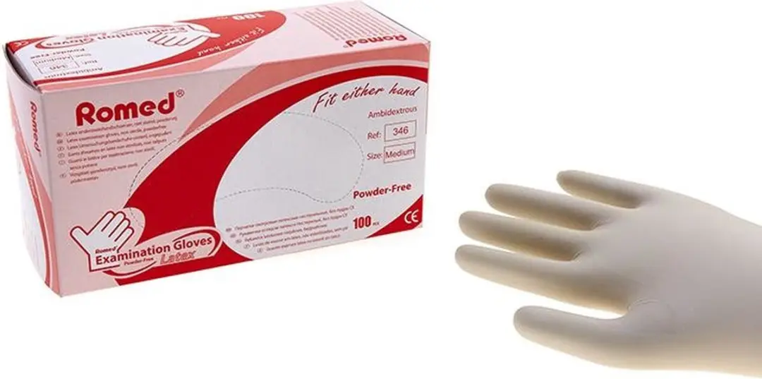 Romed latex handschoenen small