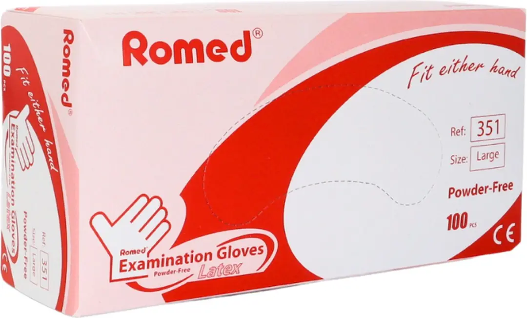 Romed latex handschoenen small