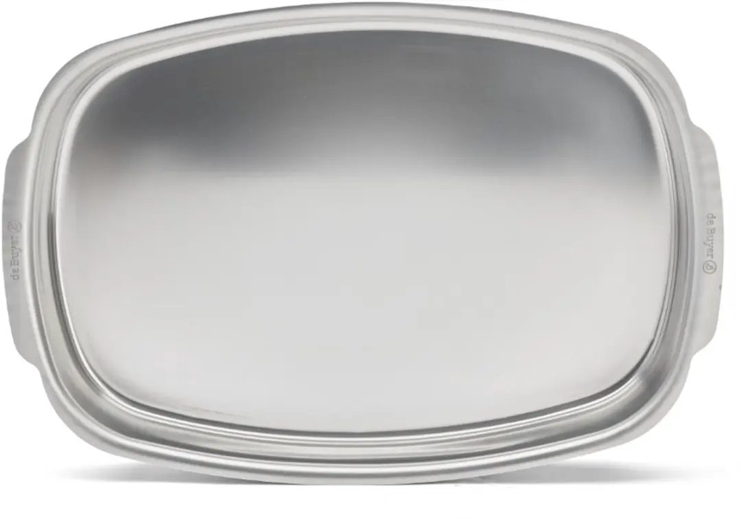 DeBuyer 3124.38 Ovenschaal RVS - 38x26cm - afbeelding 3 van 6