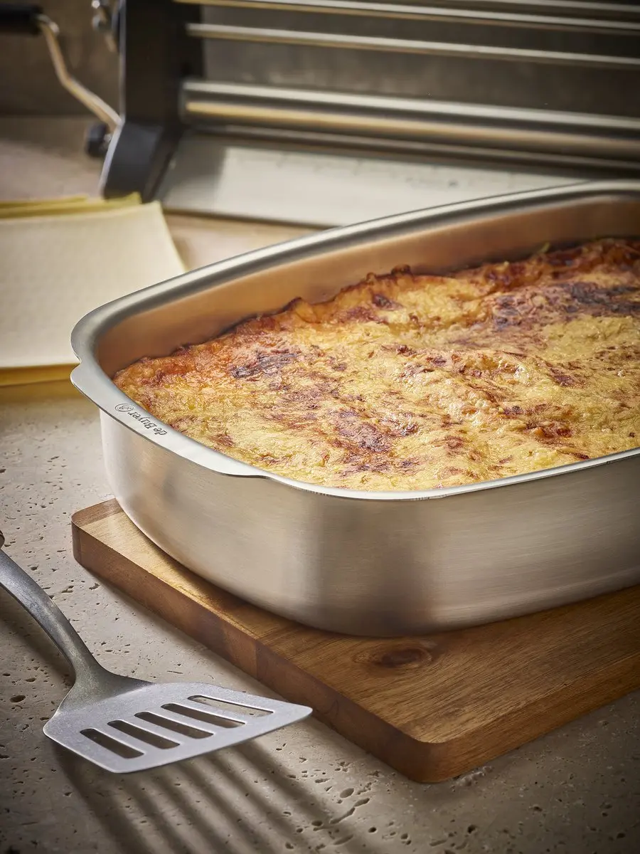 DeBuyer 3124.38 Ovenschaal RVS - 38x26cm - afbeelding 4 van 6