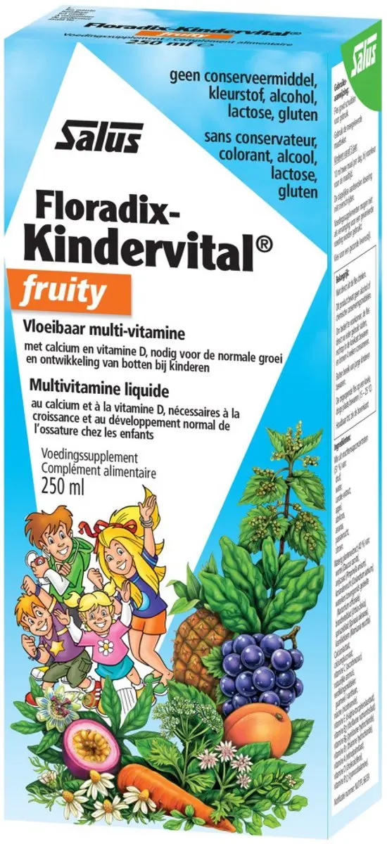 Salus Floradix-Kindervital Fruity Vitamines 250ml