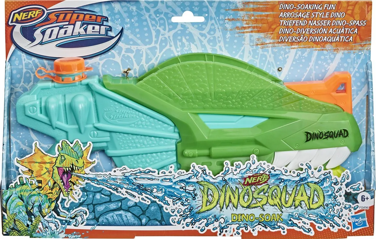 Nerf Dinosquad Supersoaker Dino Drench F04965L0 - Multikleur - afbeelding 6 van 6