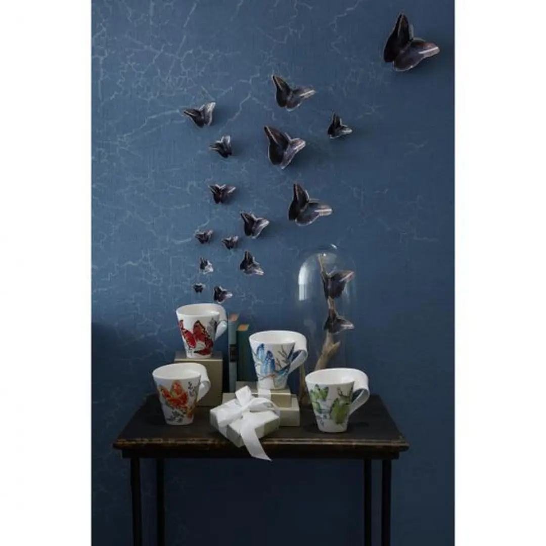 Villeroy & Boch New Wave Caffè Beker Vlinder Groen 300ml