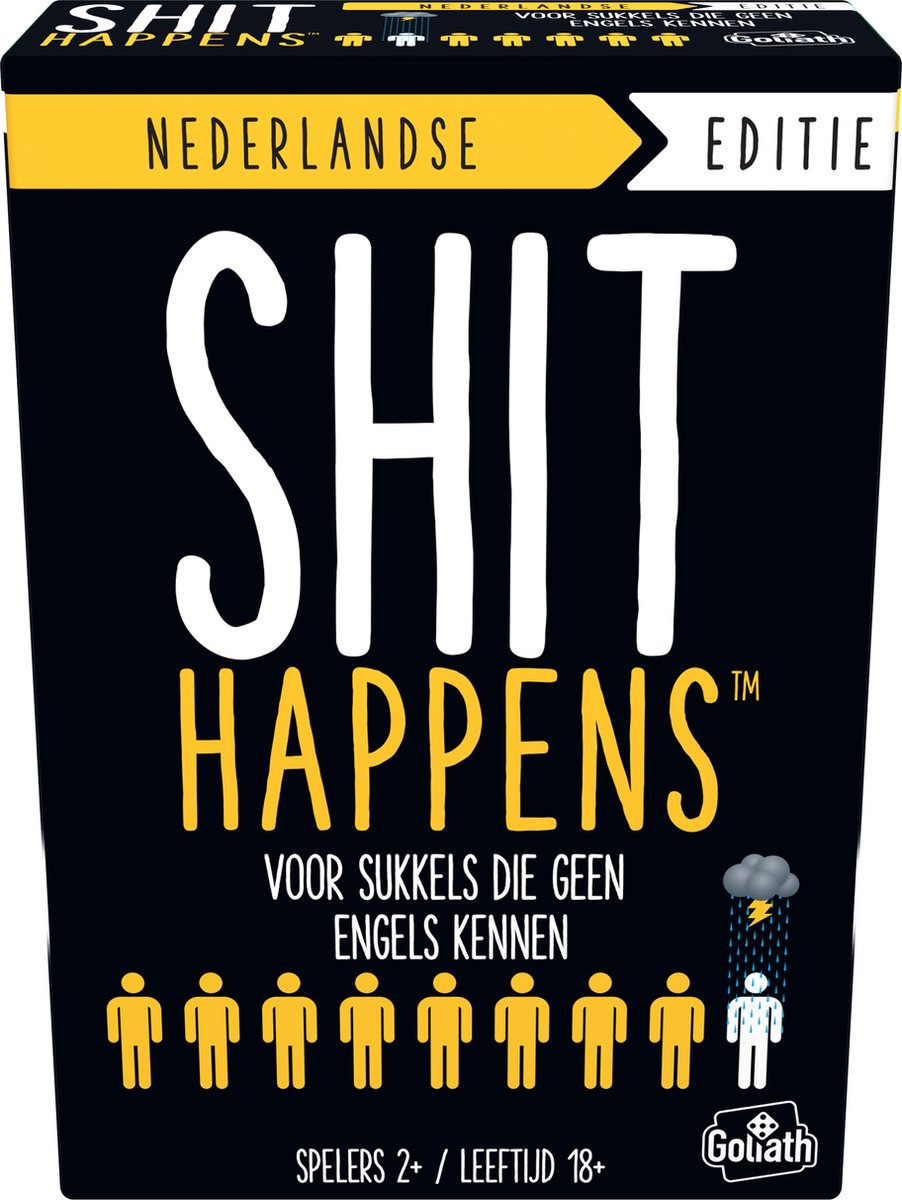 Shit Happens 18+ - Nederlandstalig Kaartspel - Partyspel