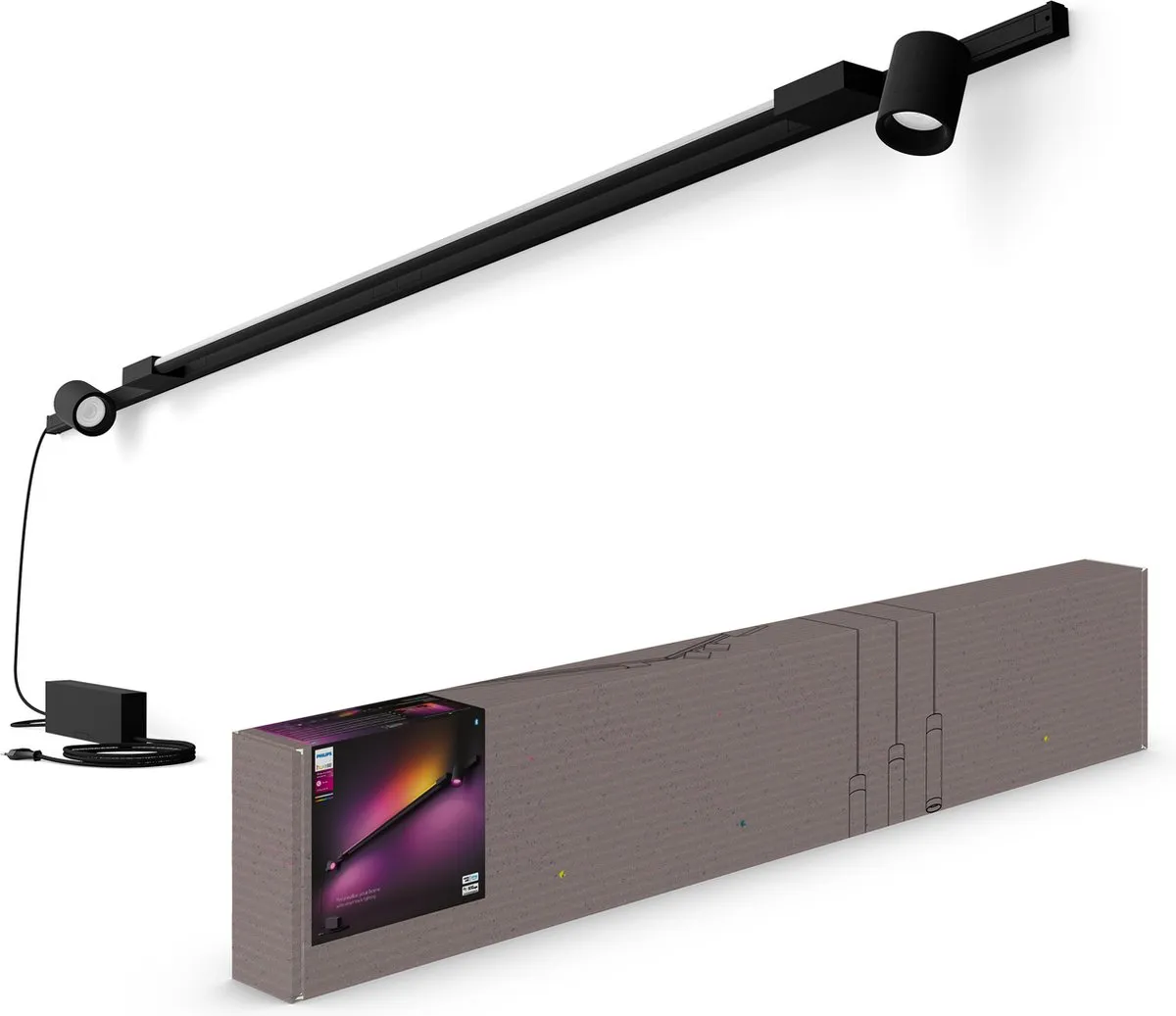 Philips Hue Perifo Railverlichting Muur 3 Spots