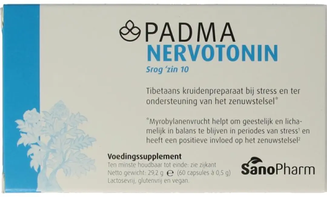 Sanopharm Padma Nervotonin - 60 Capsules