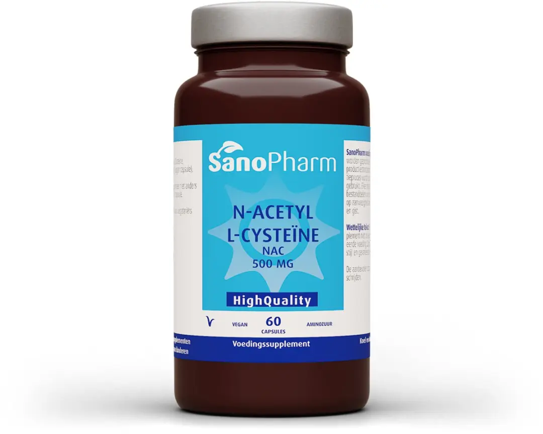 Sanopharm N-Acetyl L-Cysteine NAC 60 Capsules