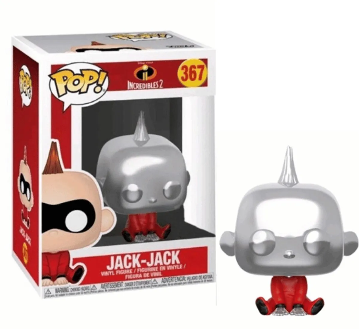 Funko POP! Jack-Jack Chrome The Incredibles 2 - 10 cm