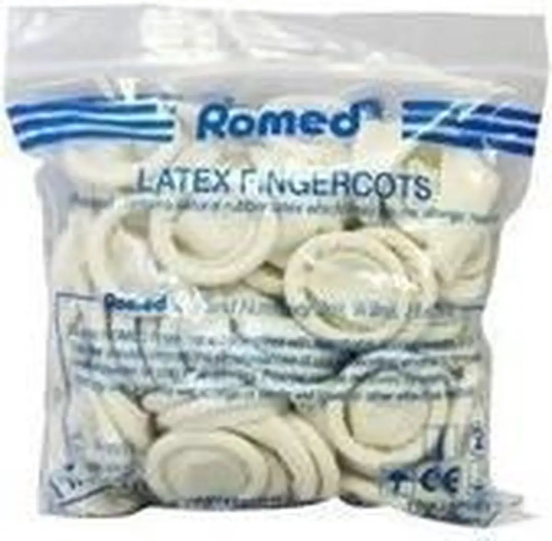 Romed Latex Vingercondooms (M)