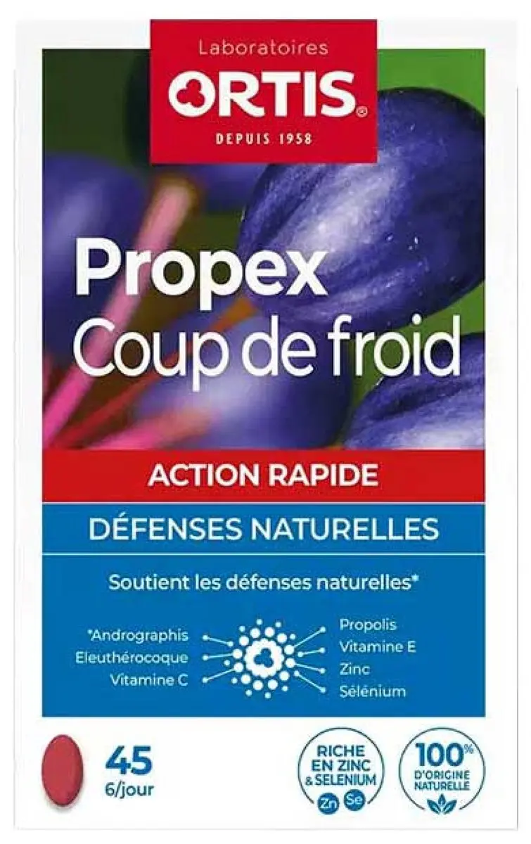 Ortis Propex Coup de Froid 45 Tabletten