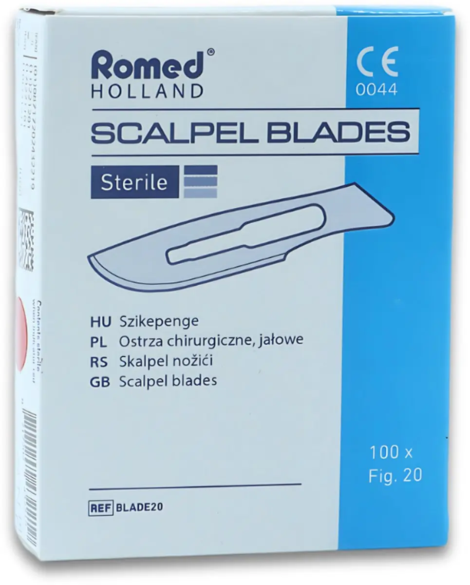 Romed Scalpelmesjes nr. 20 Steriel - 5 Stuks