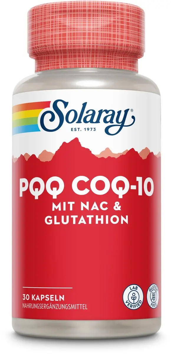 Solaray PQQ, CoQ10 met NAC & Glutathion