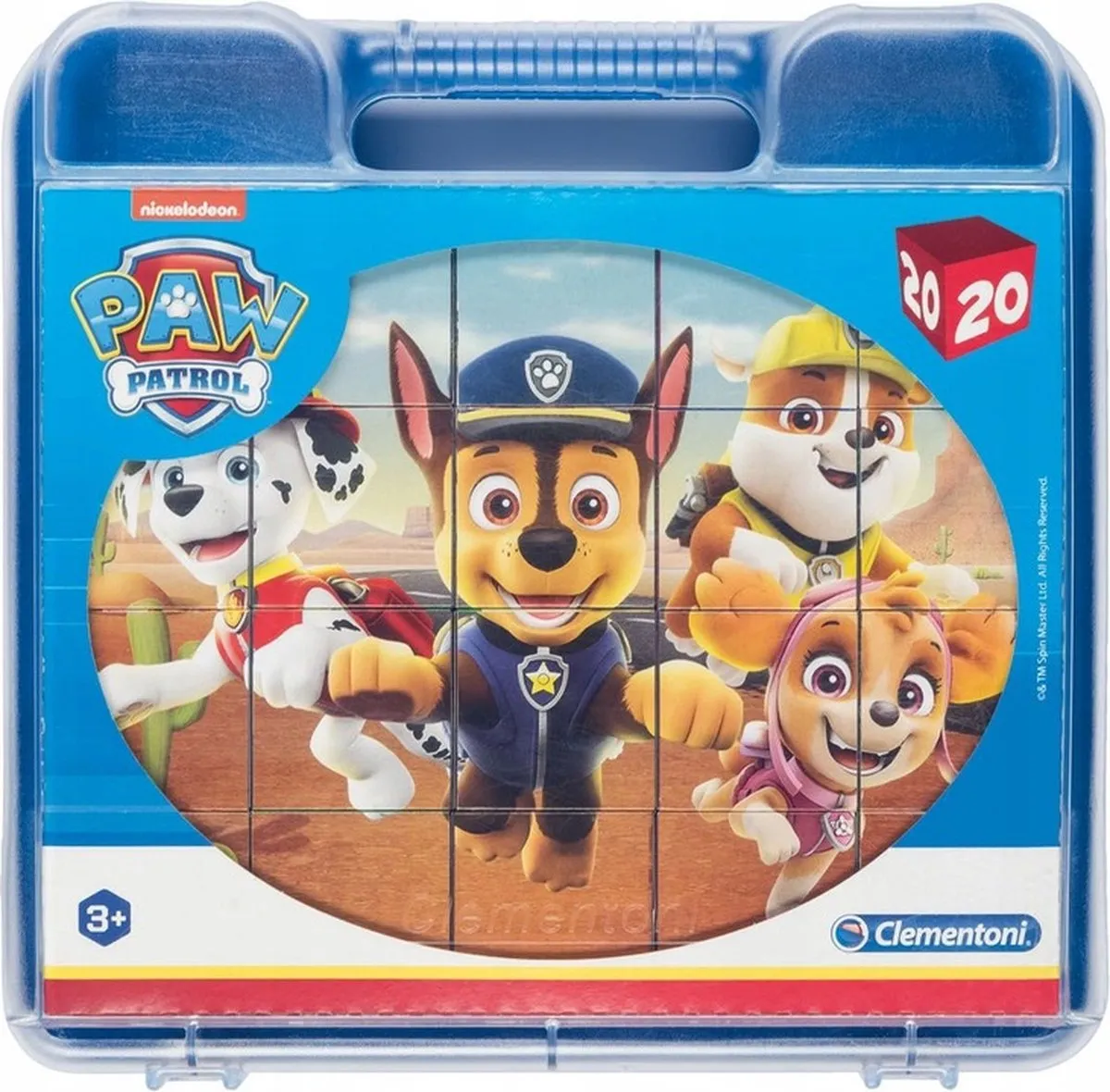 Clementoni Paw Patrol Blokpuzzel 20 Stuks
