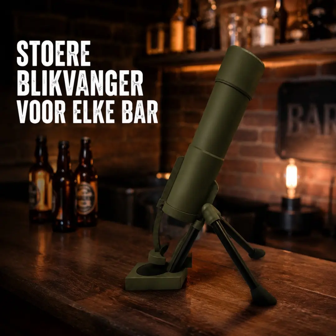 Sogiol Tactische Mortier Flesopener - 7.2cm - Groen