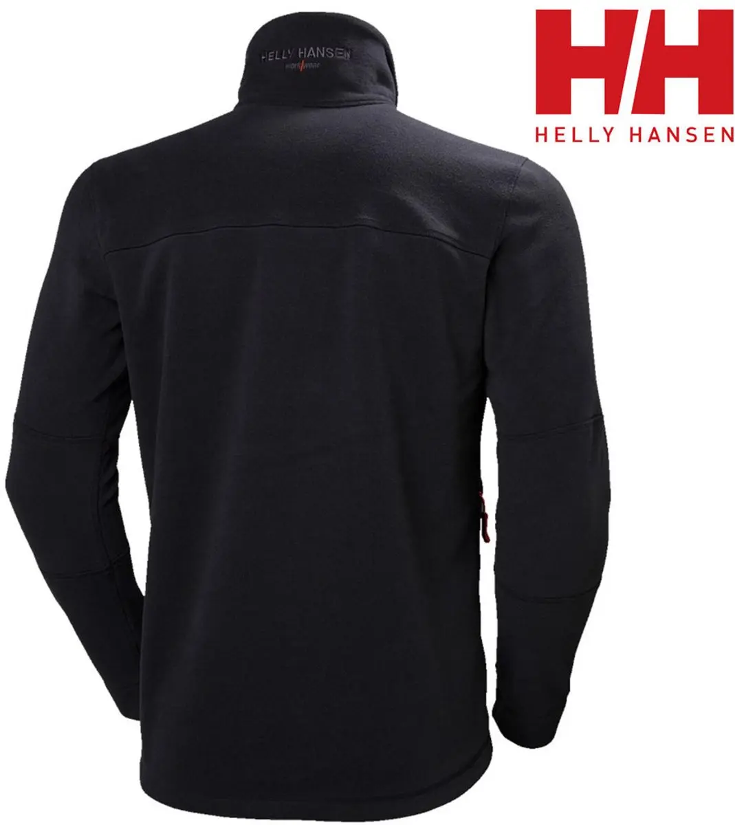 Helly Hansen Kensington Fleece Jacket 72158 - Zwart - XL - afbeelding 6 van 6