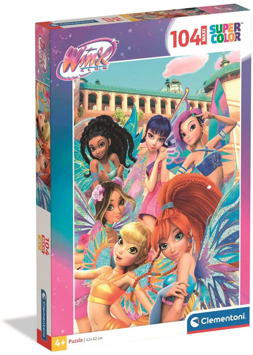 Clementoni Winx Club Kinderpuzzel 104 Stukjes