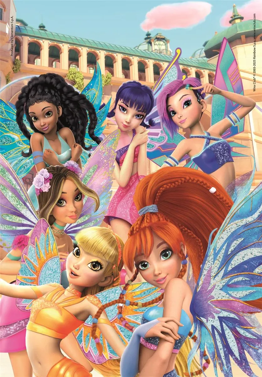 Clementoni Winx Club Kinderpuzzel 104 Stukjes - Multikleur - afbeelding 6 van 6