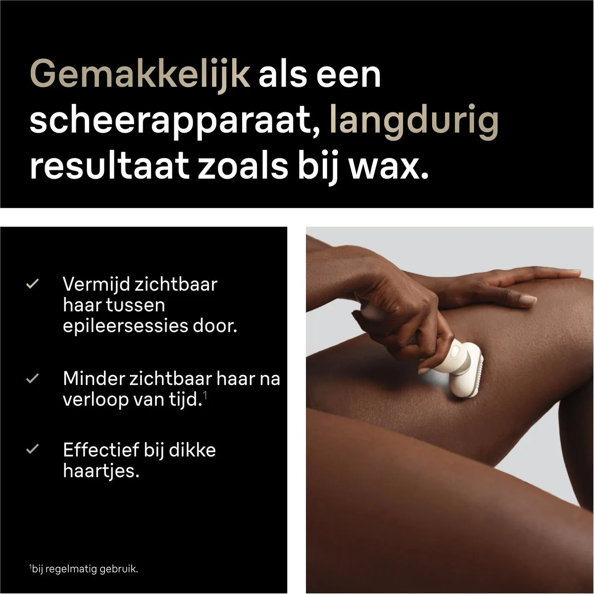 Braun Silk·épil 9 Flex 9-030 Epilator - Nat & Droog - 2 Opzetstukken - Wit