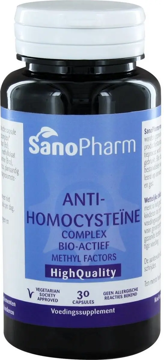 Sanopharm Anti-homocysteïne Complex 30 Capsules